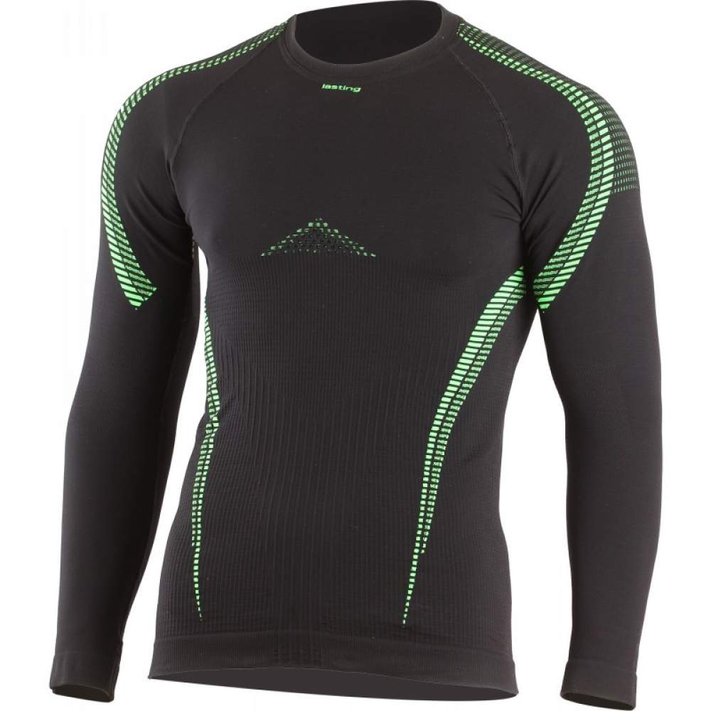 

Термофутболка LASTING STEM 9060 L/XL Gray/Green (002.001.3437), Термофутболка ч STEM 9060 - L/XL -