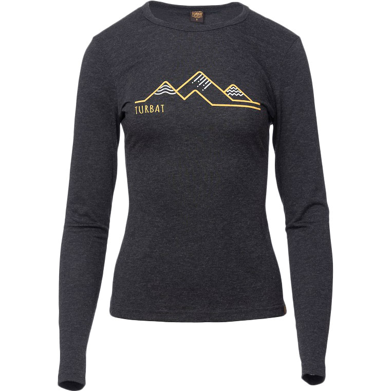 

Термофутболка Turbat Cozy Logo Wms Caviar M Black (012.004.2294), Футболка ж Cozy Logo LS Wmn Caviar - M - чорний -