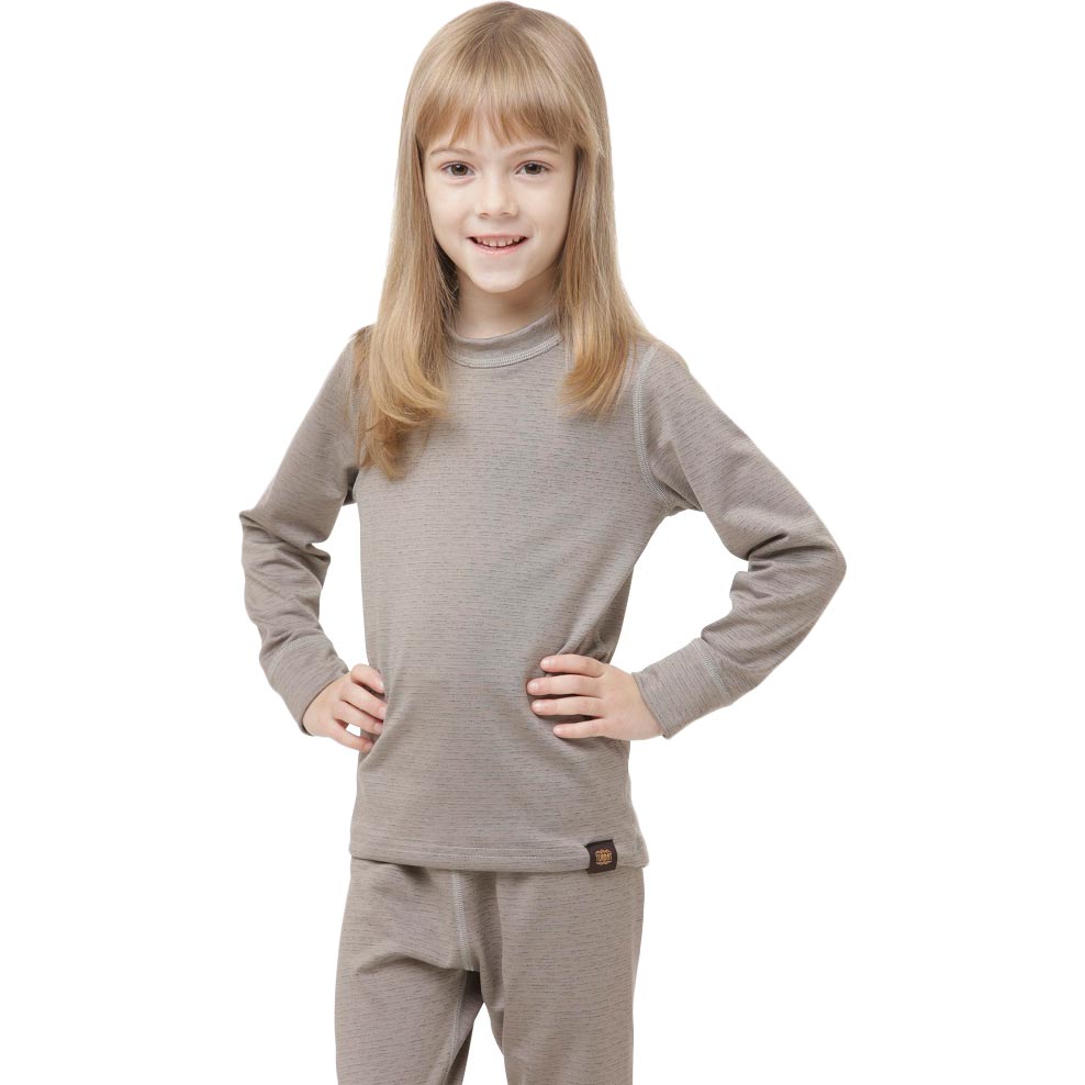 Термофутболка Turbat Yeti Top Kids 128 Gray (012.002.0547)