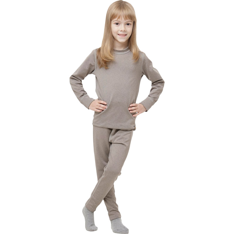 Термофутболка TURBAT Yeti Top Kids 116 Steeple Gray (012.002.0546) Сезон внесезонный