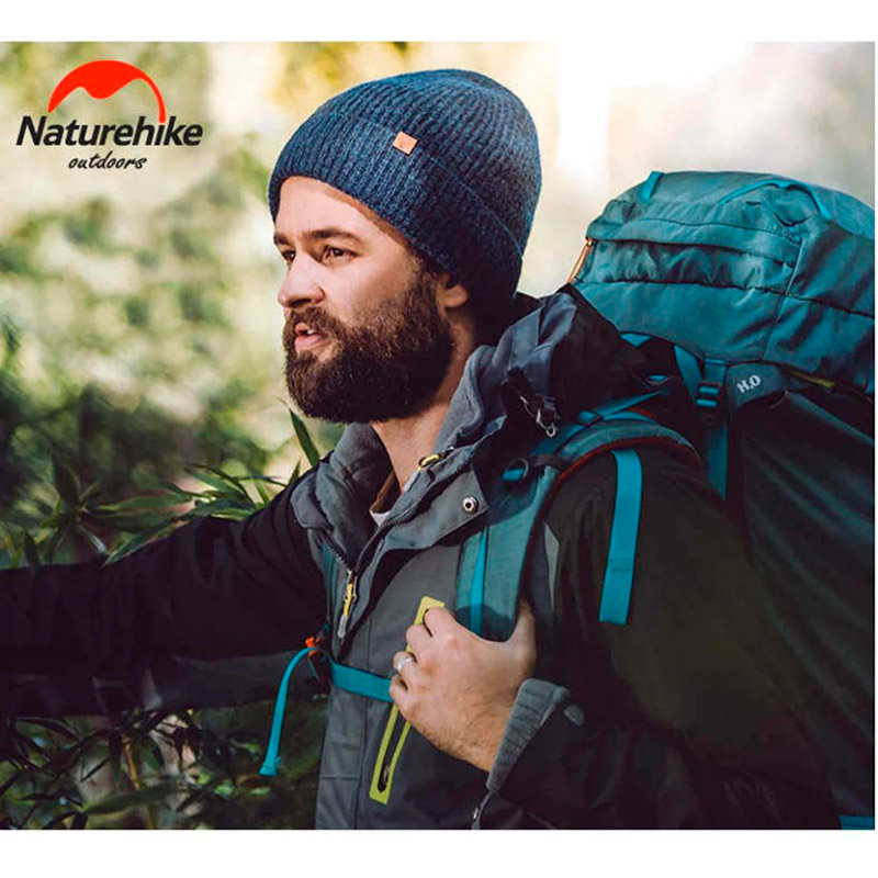 Зовнішній вигляд Шапка NATUREHIKE Dark Blue (NH17M010-Z)