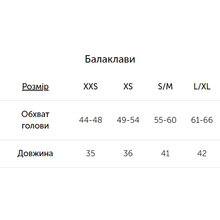Балаклава Lasting Lak 9090 S/M Black (002.001.2825)