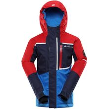 Куртка ALPINE PRO MELEFO KJCY265 442 116-122 Red/Blue (007.016.0257)