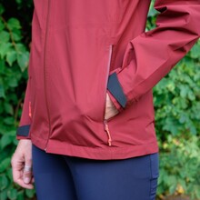 Жіноча куртка SALEWA PUEZ (AQUA 4) 2.5L PTX JACKET W 28616 1570 - 46/40 - бордовий (013.012.0539)