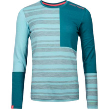 Термофутболка ORTOVOX 185 ROCK'N'WOOL LONG SLEEVE W Ice Waterfall - M - (025.001.0175)