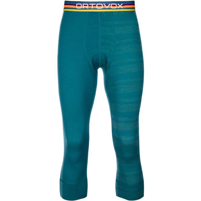 Термоштаны ORTOVOX 185 ROCK'N'WOOL SHORT PANTS M pacific green S Turquoise (025.001.0163)