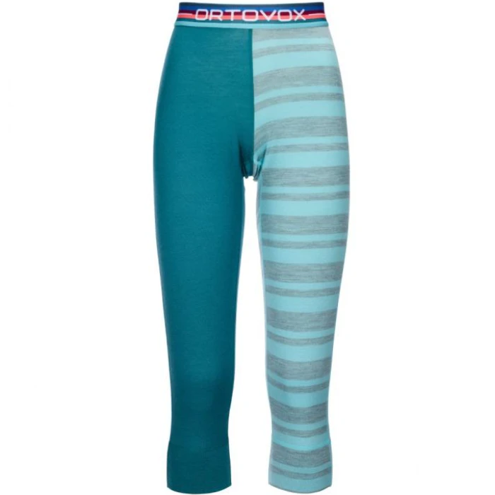 Термоштани ORTOVOX 185 ROCK'N'WOOL SHORT PANTS W ice waterfall XS Turquoise (025.001.0178)