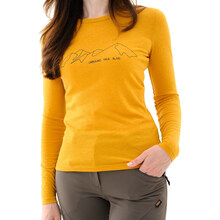 Футболка TURBAT Cozy Logo 2 LS Wmn M Golden Yellow (012.004.4350)