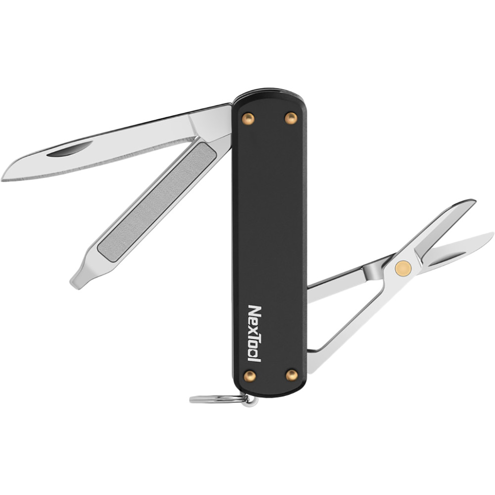 Мультитул NEXTOOL Mini Pocket Knife Black (NE0141) Мультитул NEXTOOL Mini Pocket Knife Black (NE0141) Особенности крепежное кольцо