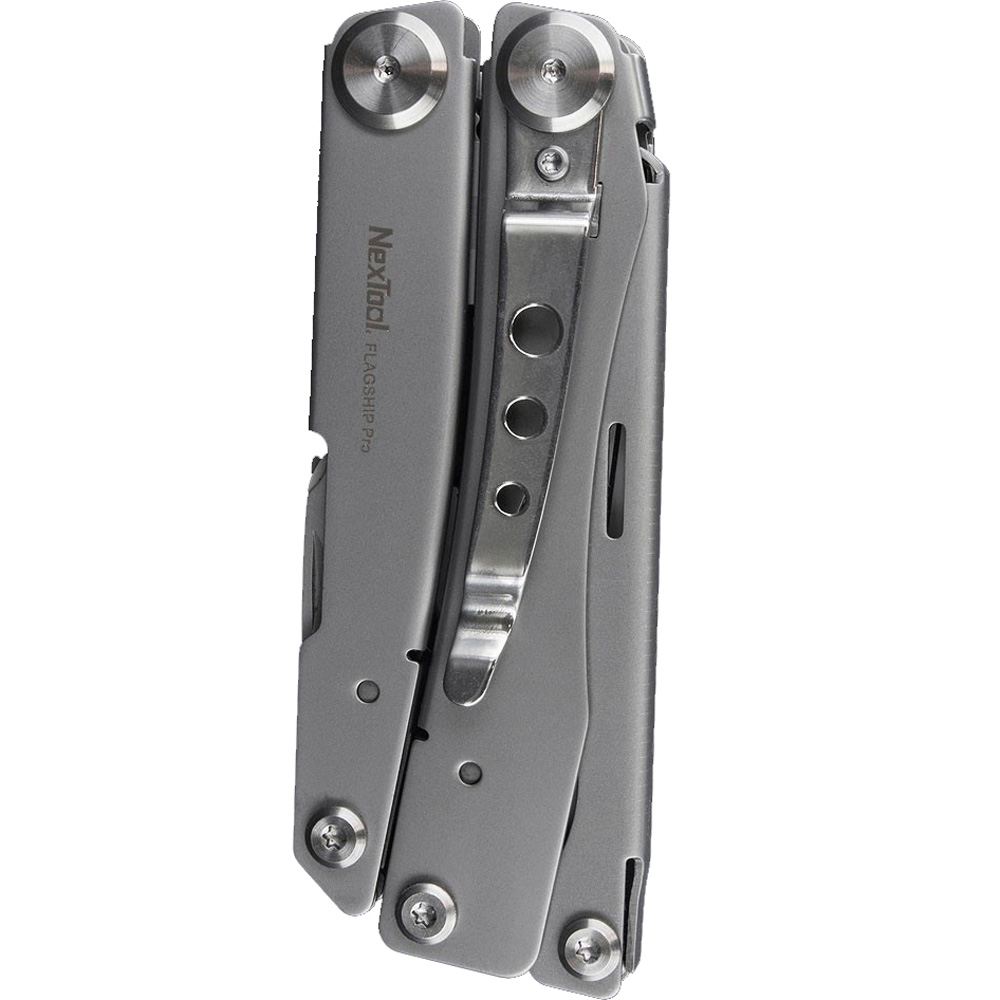 Мультитул NEXTOOL FLAGSHIP PRO Grey (NE20203) Особливості кишенькова кліпса