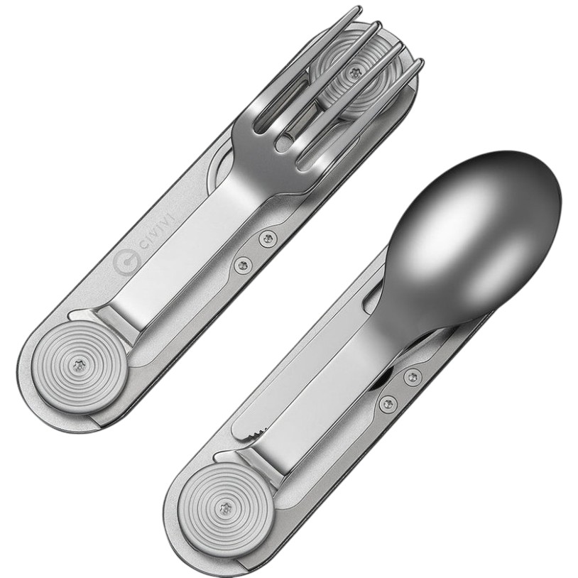 Мультитул CIVIVI Partake C24032C-3 Grey Инструменты в комплекте Нож, вилка, ложка, открыватель для консервов