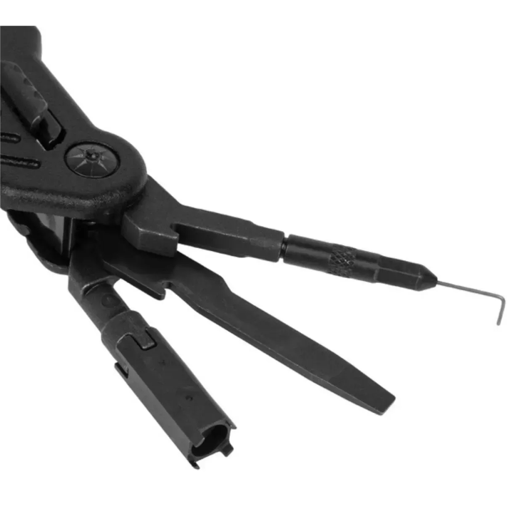 Мультитул GERBER eFECT Military Maintenance (1014905) Инструменты в комплекте плоскогубцы, отверточные насадки, открывалка, напильники, ножевое лезвие, шило и другие