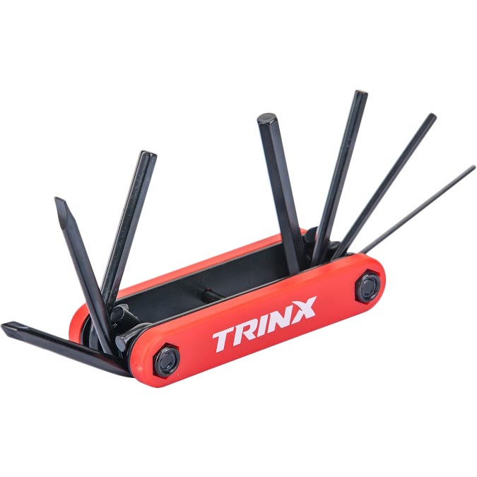 

Мультитул TRINX TG11 (TG11.Red), Набiр ключi-шестигранники TG11 червоний