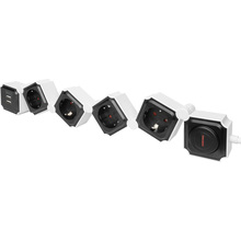 Блок розеток DIGITUS Flexible White (DA-70620)