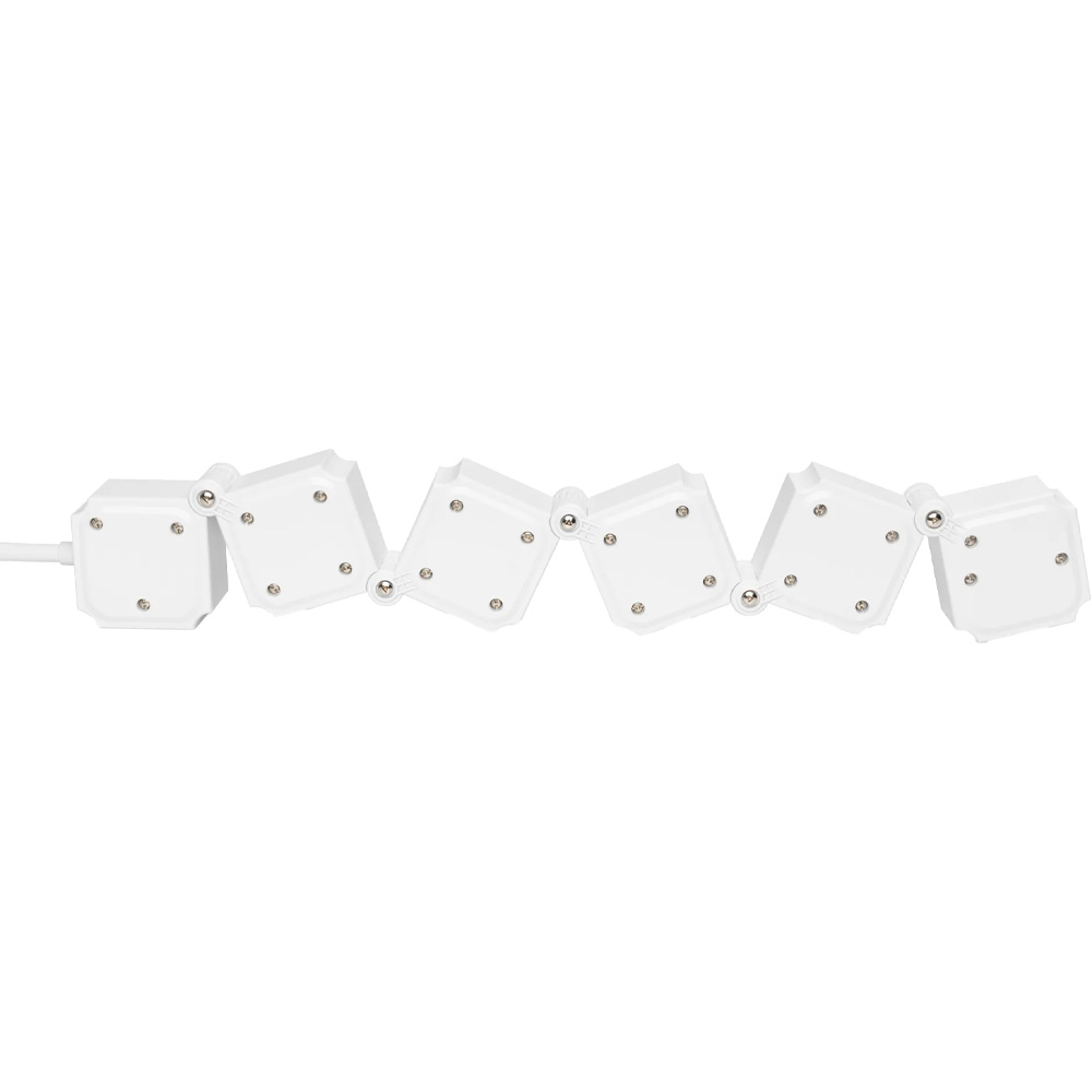 Блок розеток DIGITUS Flexible White (DA-70620) Кількість розеток 4