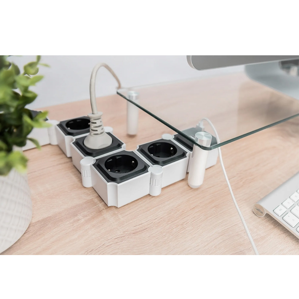 В Україні Блок розеток DIGITUS Flexible White (DA-70620)