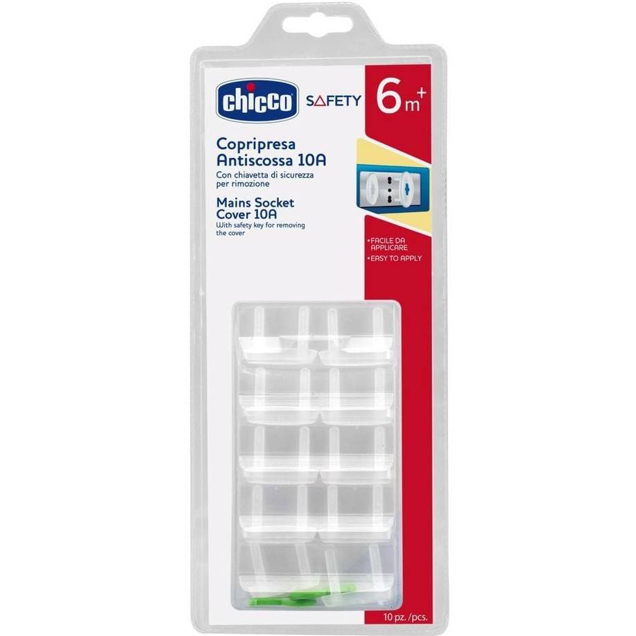 Заглушки для розеток CHICCO 10шт (64082.30)