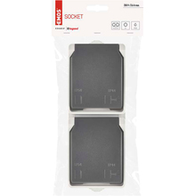 Розетка EMOS 16A/250V Grey/Black (A1396.3)