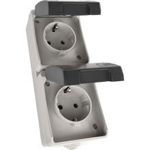 Розетка EMOS 16A/250V Grey/Black (A1396.3)