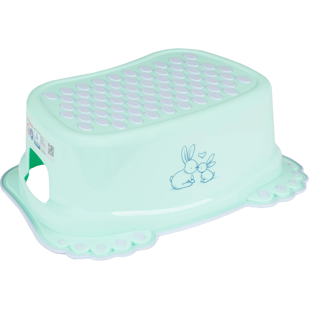 Підставка для ніг Tega Baby Кролики Light Green (KR-006-105)