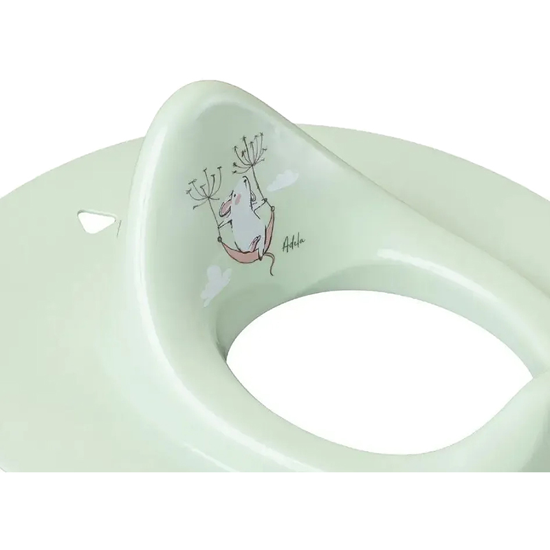 Накладка на унитаз TEGA BABY FOREST FAIRYTALE Light Green (FF-090-112) Аксессуары для ванночек и горшков накладки на унитаз