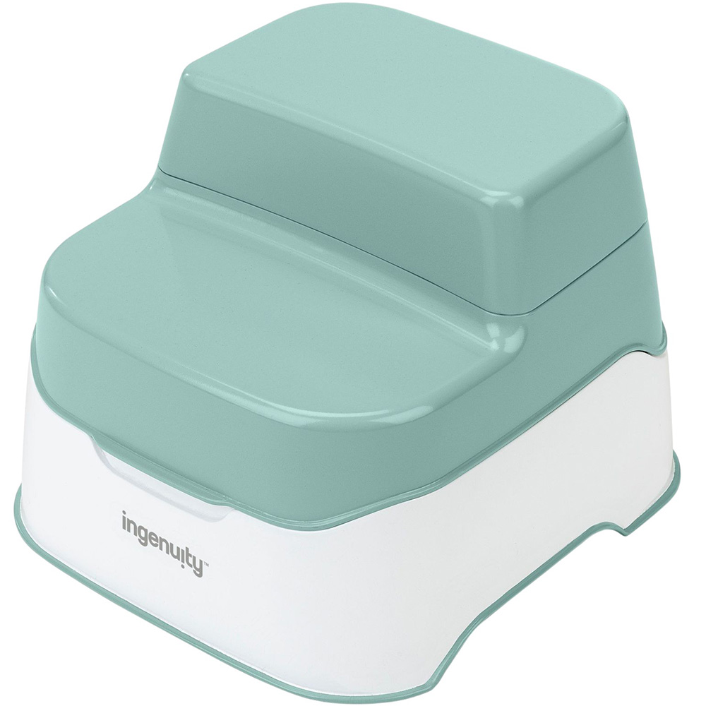 Горщик дитячий INGENUITY 3в1 Prepare to Potty (17143) Додатково туалетна накладка, підставка-сходинка; знімний лоток із виступом; ергономічна накладка з м'яким сидінням та ручками; міцна та стійка конструкція з протиковзким покриттям; немає гострих кутів