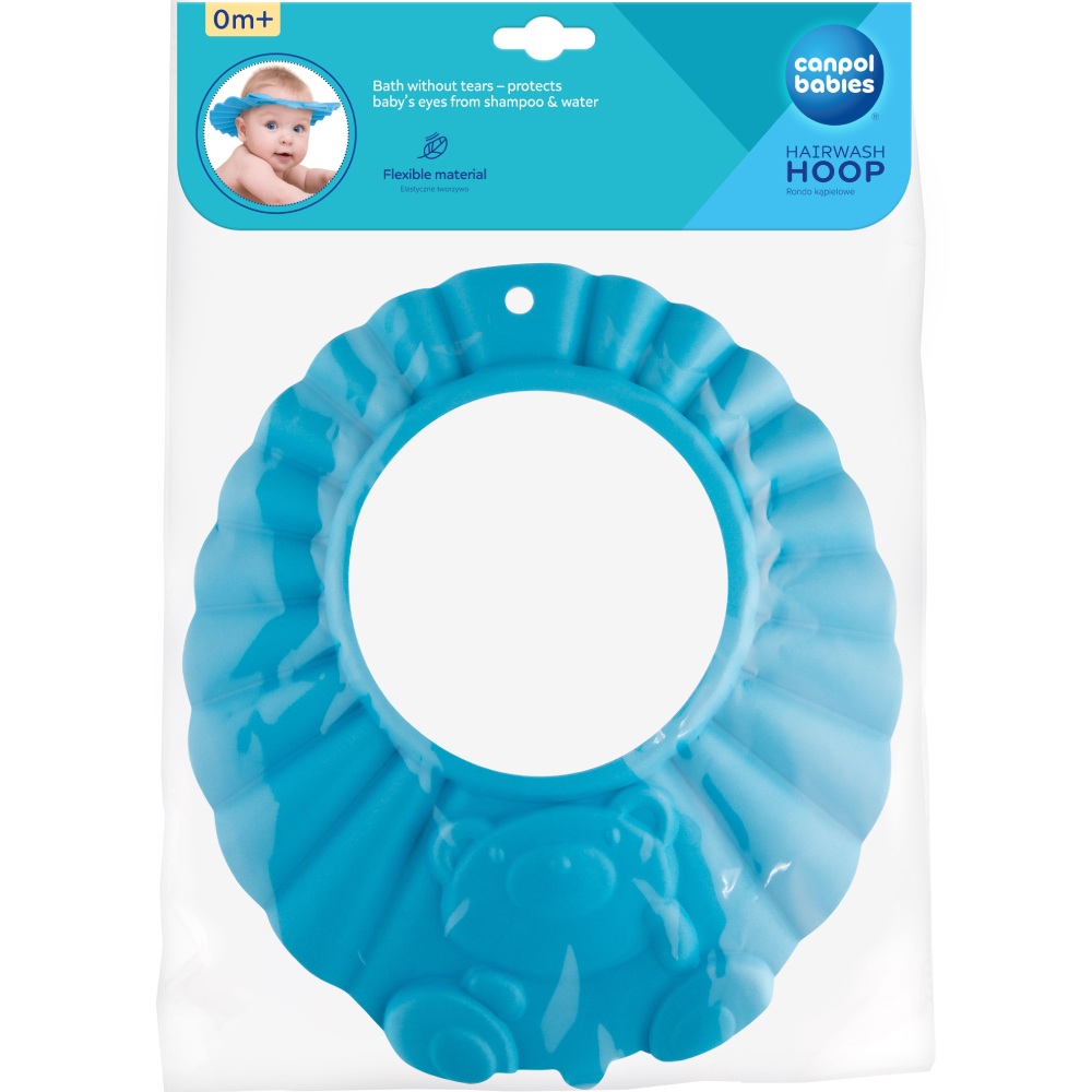 Рондо для купания CANPOL BABIES Blue (74/006_blu) Аксессуары для ванночек и горшков козырек для мытья волос