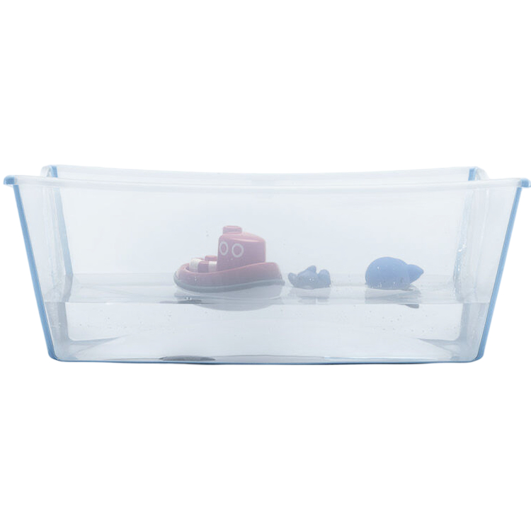 Ванночка STOKKE Flexi Bath XL Ocean Blue (535913) Дополнительно Для детей до 6 лет; Поддержка для новорожденных Stokke Flexi Bath (не входит в комплект); Нескользящая основа и термочувствительная вилка для дополнительной безопасности и индикатор уровня воды; НЕ совместима со стойкой Stokke Flexi Bath