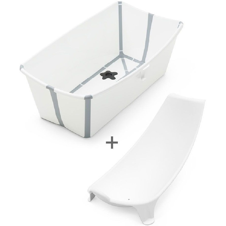 Ванночка STOKKE Flexi Bath white (531501) Возраст с рождения