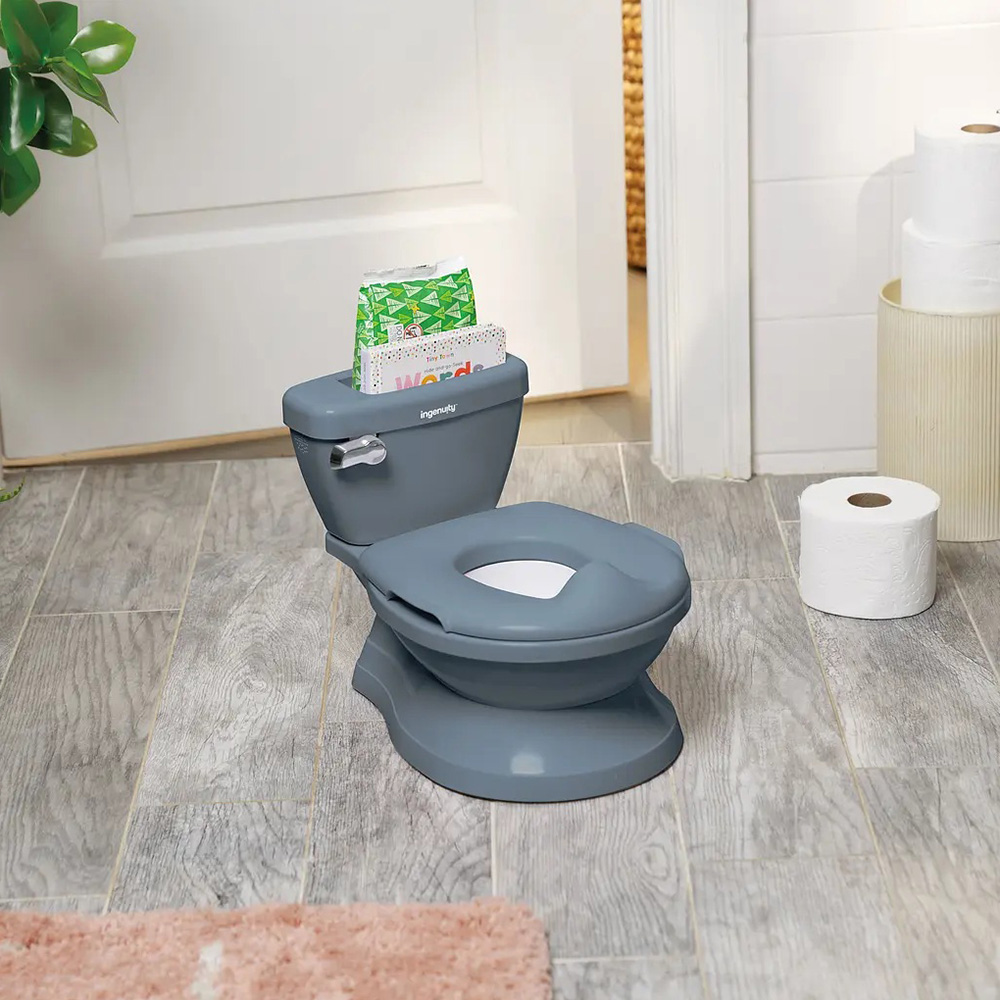 Горщик-унітаз INGENUITY My Size Potty Pro (11124.05) Додатково іаксимальне навантаження: до 23 кг, живлення: 2 батареї типу AAA (тестові в комплекті)