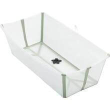 Ванночка STOKKE Flexi Bath XL Transparent/Green (535904)