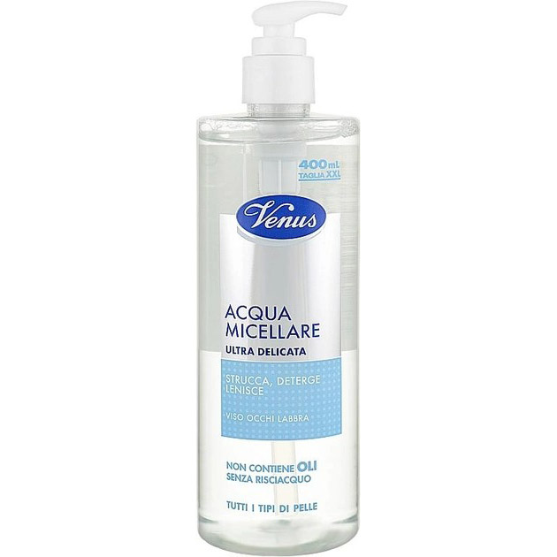 Мицеллярная вода Venus Acqua Micellare Ultra Delicata 400 мл (8009150112214)