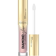Блеск для губ Eveline Cosmetics Diamond Glow Lip Luminizer с гиалуроновой кислотой 03 Caramel Ice Cream 4.5 мл (5903416033677)