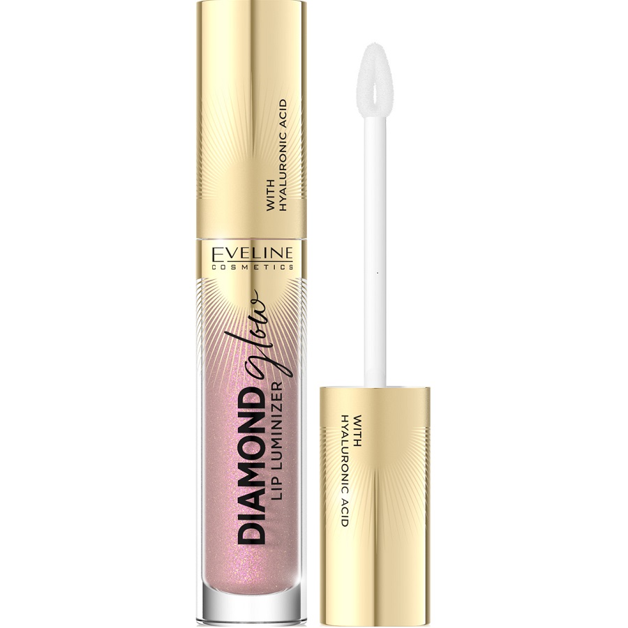 Блеск для губ Eveline Cosmetics Diamond Glow Lip Luminizer 08 Honey Glam 4.5 мл (5903416049753)
