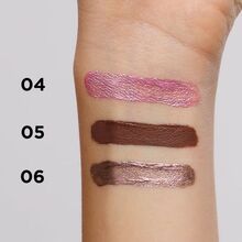 Жидкие тени для век Eveline Choco Glamour Liquid Eyeshadow Cocoa Extract №05 матовый 6.5 мл (5903416058991)