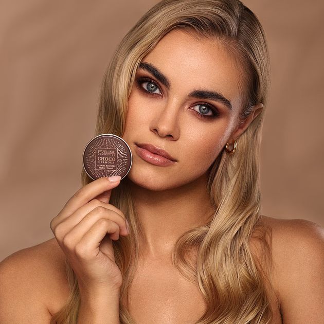 Бронзер Eveline Choco Glamour Creamy Bronzer 02 20 г (5903416058922) Область применения лицо