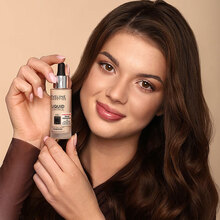 Жидкая тональная основа Eveline Liquid Control №010 Light Beige Niacynamid 32 мл (5903416058243)