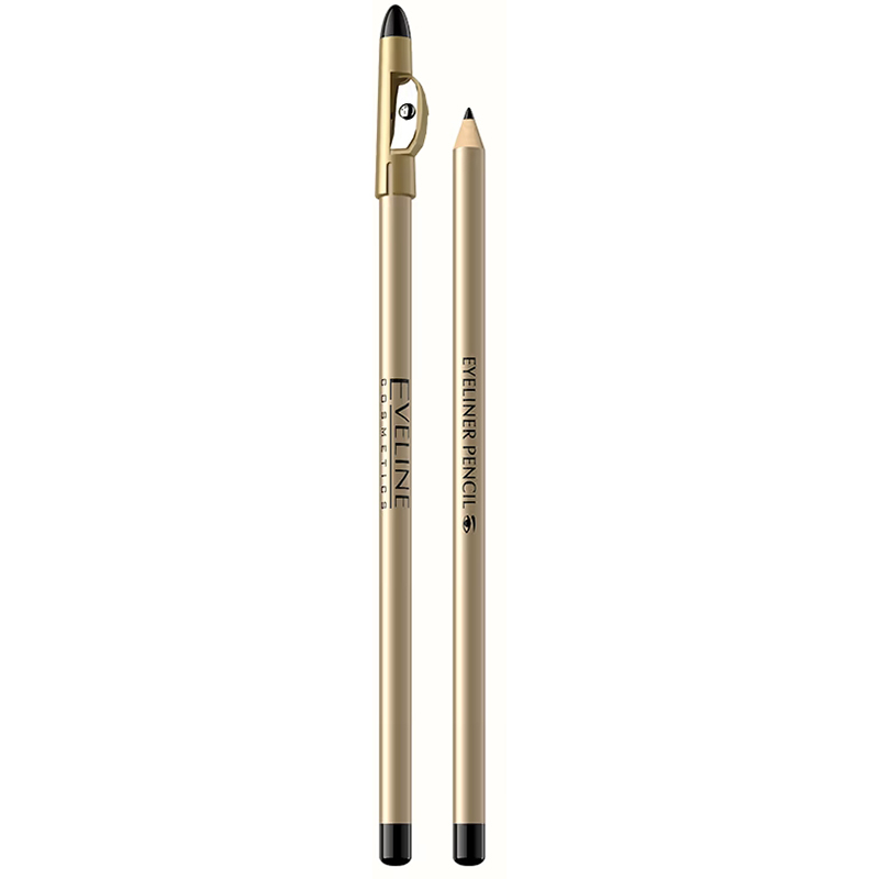 Карандаш для глаз Eveline Eyeliner Pencil Black (5901964015145)