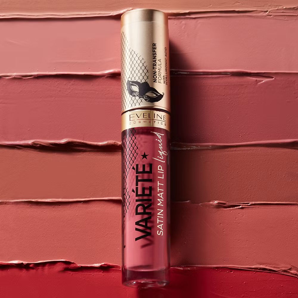 Помада жидкая матовая EVELINE Variete №03 Berry Shake (5901761952155) Назначение окрашивание