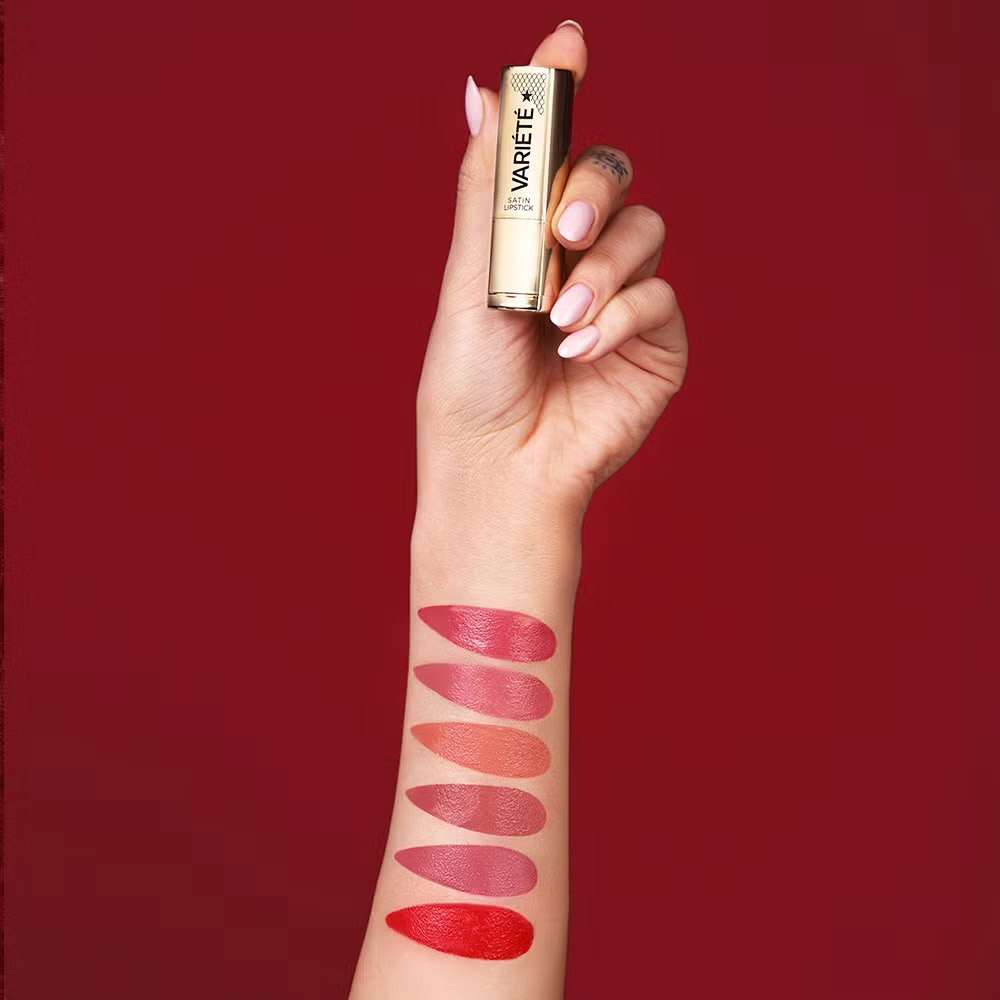 Помада губна сатинова EVELINE Variete №05 Endless Love (5901761941692) Призначення фарбування