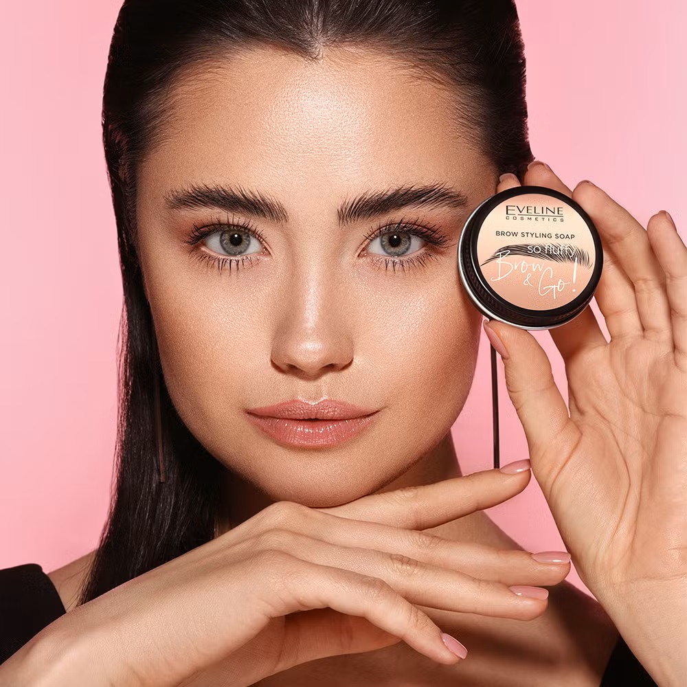 Заказать Мыло для укладки бровей Eveline Cosmetics Brow&Go! 25 г (5903416037996)