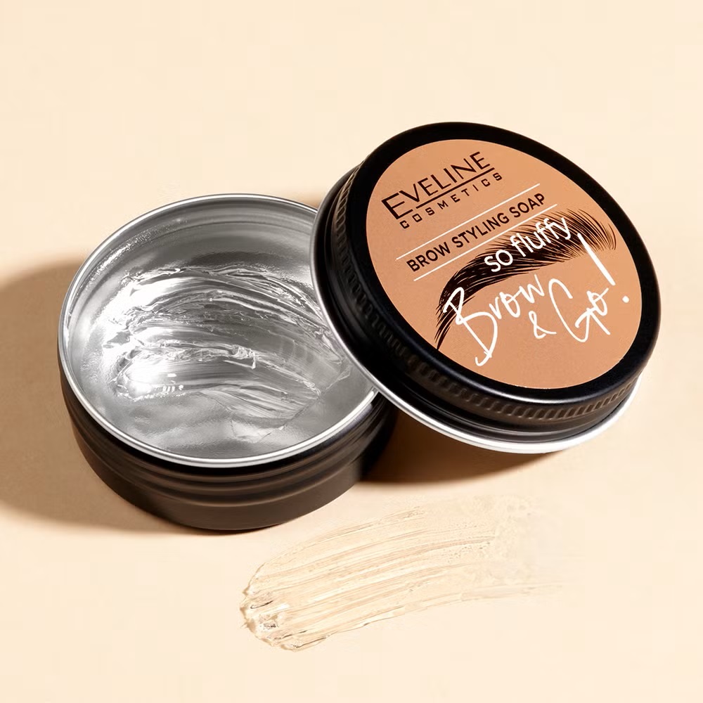 Мыло для укладки бровей Eveline Cosmetics Brow&Go! 25 г (5903416037996) Область применения брови