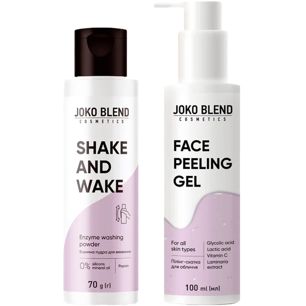 Набір для догляду за обличчям JOKO BLEND Smoothing Solution пілінг 100 мл + пудра 70 г (289507)