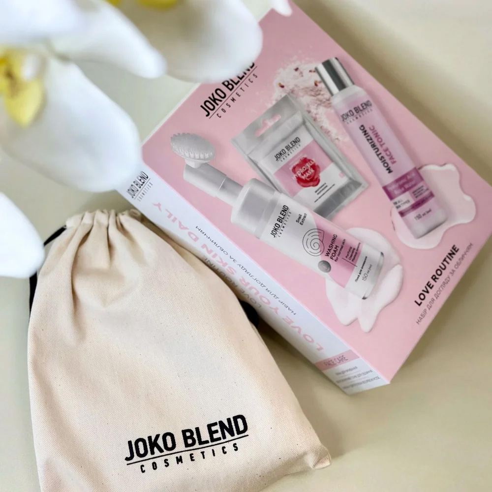 Набор для лица JOKO BLEND Love Routine пенка 150 мл + тоник  150 мл + маска 20 г (289508) Вид пенка для умывания