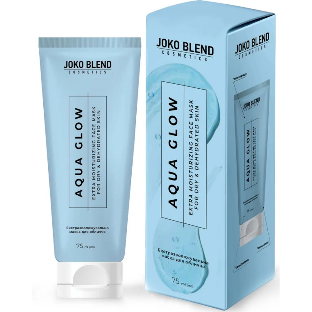 Маска для лица JOKO BLEND Aqua Glow 75 мл (289539) Тип кожи для всех типов