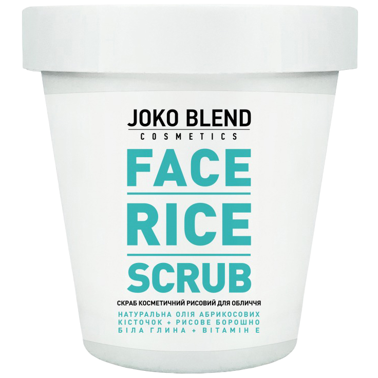 Рисовий скраб JOKO BLEND для обличчя Face Rice Scrub 100 г (455123)