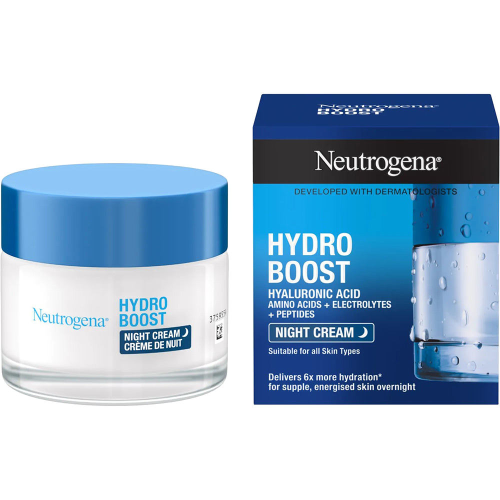 Крем для лица Neutrogena Hydro Boost Увлажняющий Ночной 50 мл (3574661401089) Тип кремы 