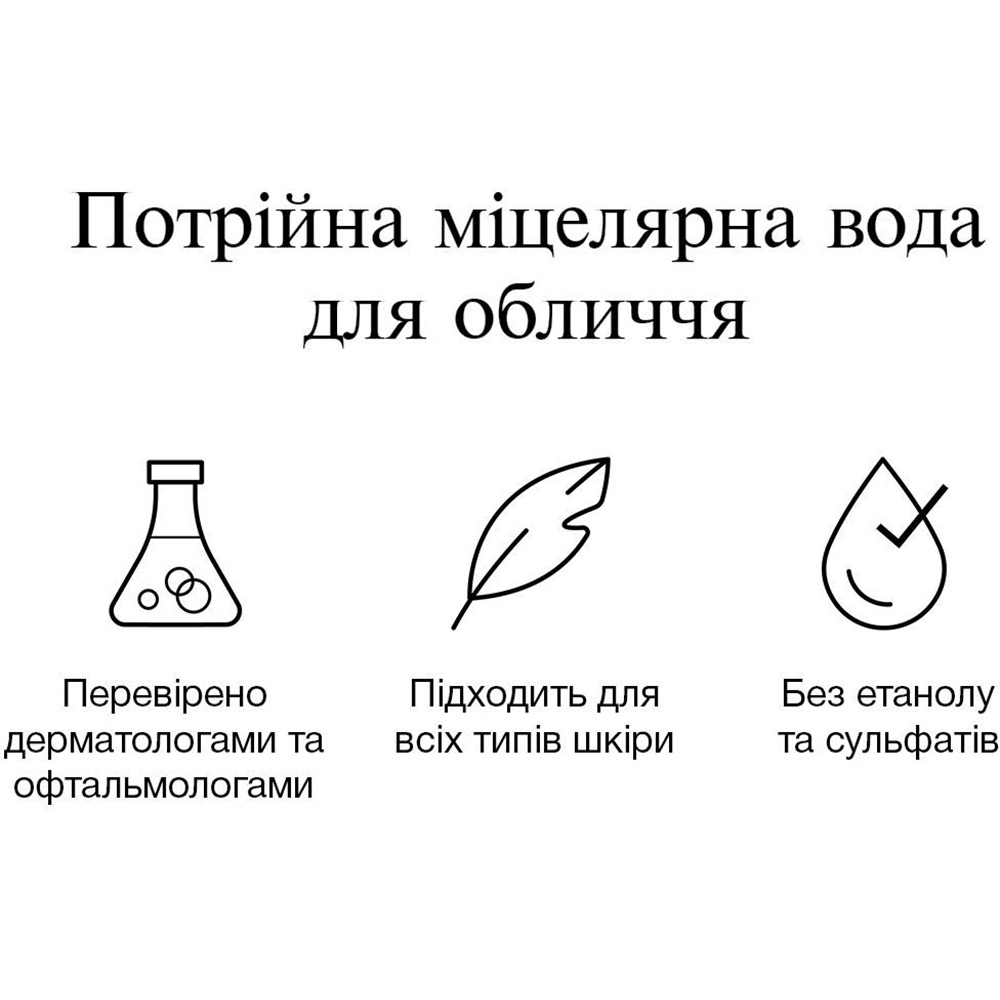 Мицеллярная вода Neutrogena Hydro Boost Тройная 400 мл (3574661471181) Область применения лицо