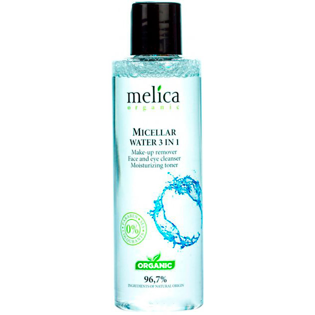 Мицелярная вода MELICA Organic 3 в 1 200 мл (4770416001040)