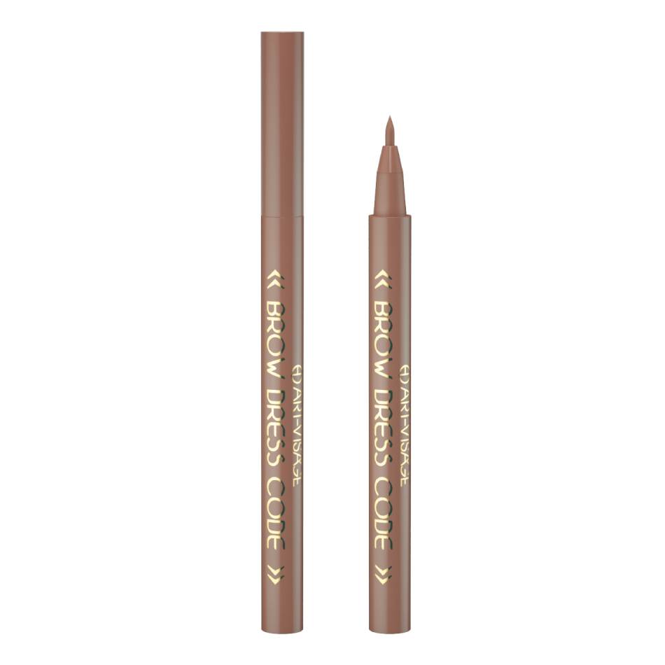 

Фломастер для бровей ART VISAGE устойчивый Brow dress code 802 4.5 мл (4690327057175), Фломастер д/брів стійкий 802